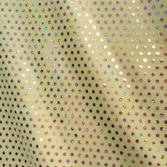 Hologram Reflective Stretch Fabric - 95% Polyester 5% Spandex Performance Material
