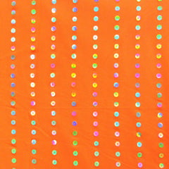 Novelty Foil Dot Mesh Fabric