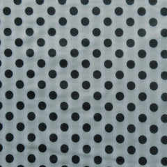 Premium Polka Dot Patterned Mesh Fabric