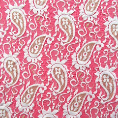 Stretch Paisley Lace Fabric