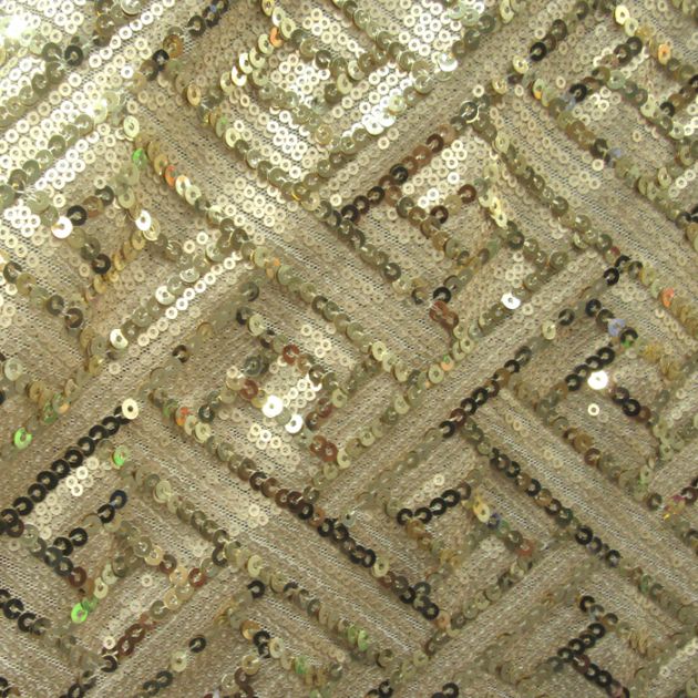 Sequins on Mesh