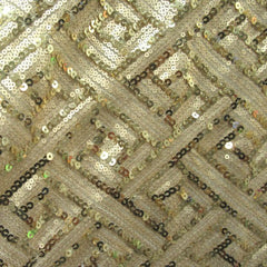 Sequins on Mesh
