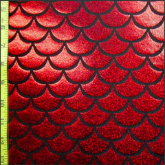 Holographic Mermaid Scale Spandex Fabric