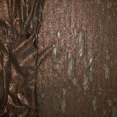 Shadow Hole Distressed Cotton Denim Fabric with Reinforced Stitching