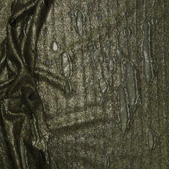 Shadow Hole Distressed Cotton Denim Fabric with Reinforced Stitching