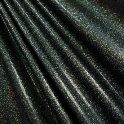 Holographic Mini Dots Spandex Fabrics