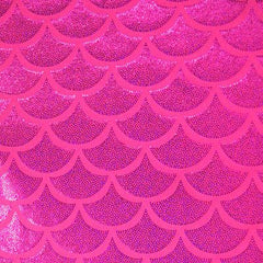 Holographic Mermaid Scale Spandex Fabric SDK12113D