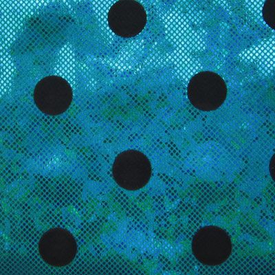 Holographic Shattered Glass Pattern Spandex Fabric
