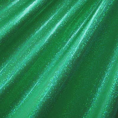 Holographic Foil Dot Stretch Spandex Fabric
