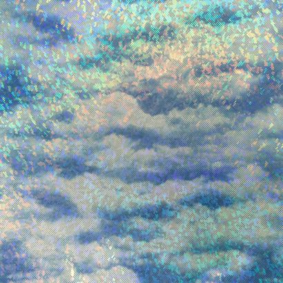 Holographic Shattered Glass Spandex Fabric