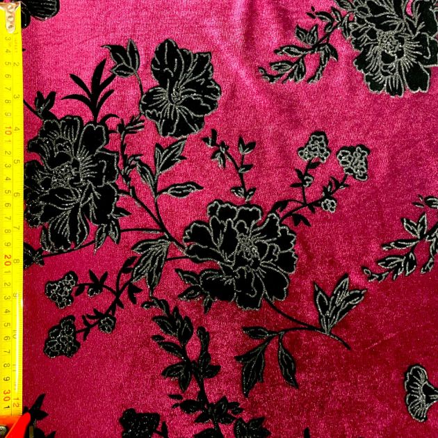 Printed Velvet