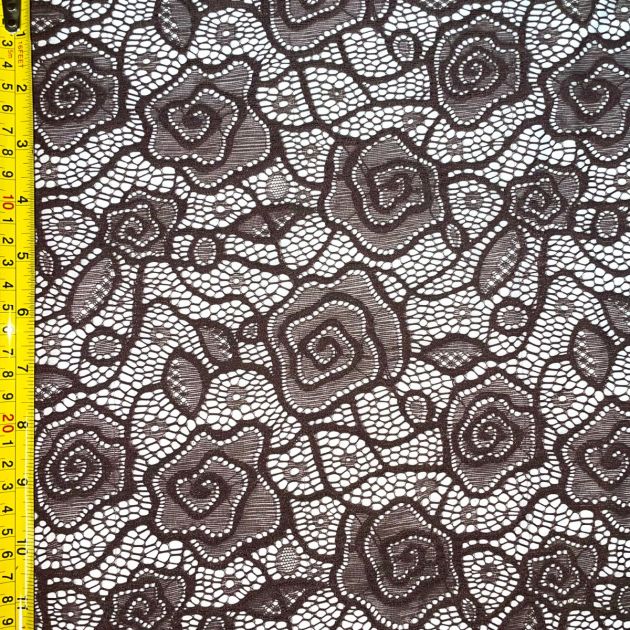 Premium Floral Embroidered Lace Fabric