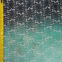 Premium Ombre Lace Fabric with Gradient Detail