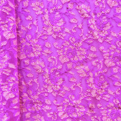 Premium Delicate Floral Pattern Lace Fabric