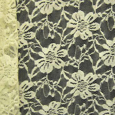 Premium Floral Stretch Lace Fabric