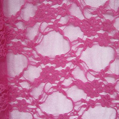 Premium Floral Pattern Stretch Lace Fabric