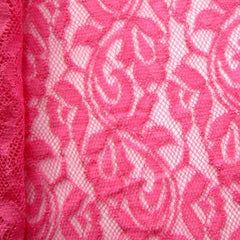 Premium Floral Pattern Stretch Lace Fabric