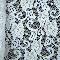 Stretch Floral Lace Fabric - YA-1415