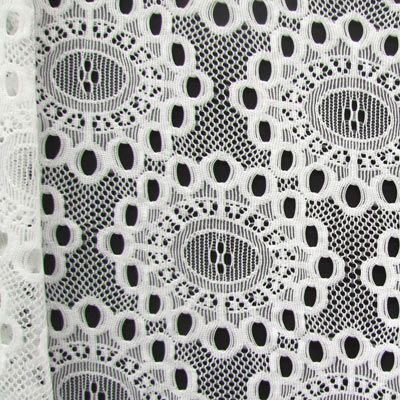 Premium Floral Pattern Stretch Lace Fabric