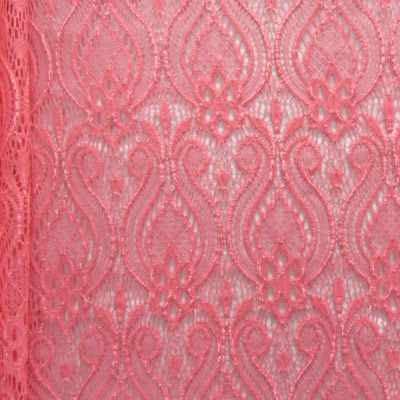Premium Floral Pattern Stretch Lace Fabric