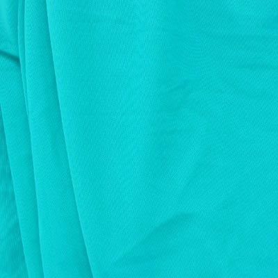 Arabian Blue Solid Nylon Mesh Fabric (Sheer Mesh)