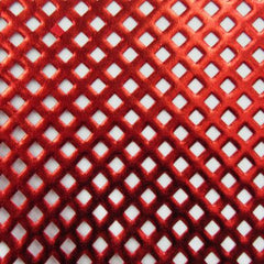 Metallic Punched Holes Spandex Fabric
