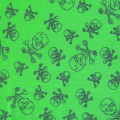 Premium Skull Print Mesh Fabric