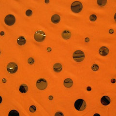 Foil Dot Mesh Fabric