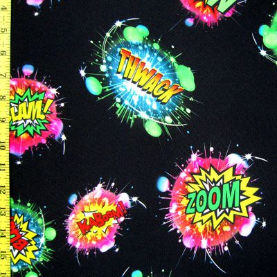 Printed Spandex