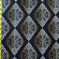 Rhombus Rhombus Shape Print Spandex Fabric