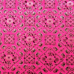 Bandana Print Spandex Fabric