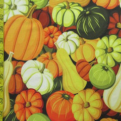 Thanksgiving Harvest Patterned Fabric Collection