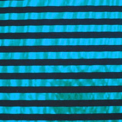 Metallic Stripes Spandex Fabric
