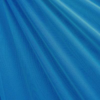 Tropical Turquoise Solid Nylon Mesh Fabric (Sheer Mesh)