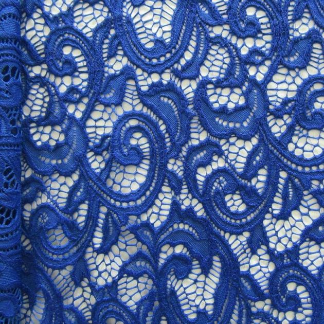 Stretch Paisley Lace Fabric - LG50163