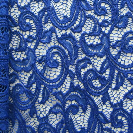 Stretch Paisley Lace Fabric - LG50163