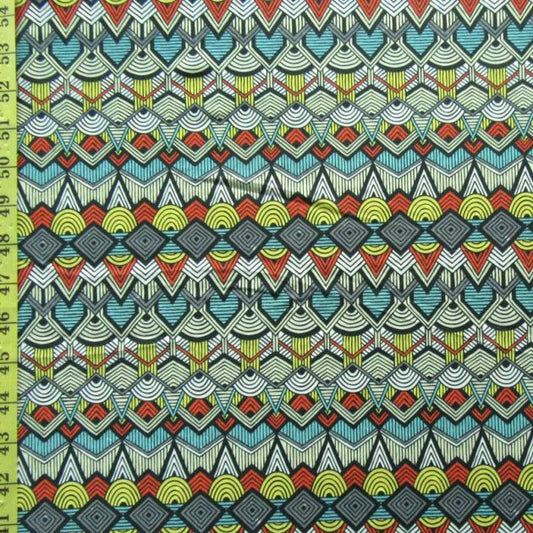 Aztec Pattern Geometric Print Cotton Throw Blanket