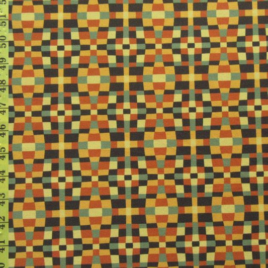 Handcrafted Vibrant African Print Cotton Fabric