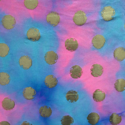 Metallic Tie-Dyed Fabric Collection