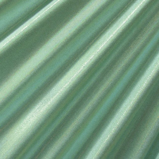 Solid Color Mirror Dot Foil Spandex Fabric