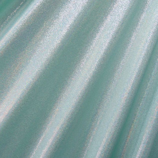Solid Color Mirror Dot Foil Spandex Fabric
