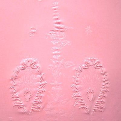 Embossed Embroidery