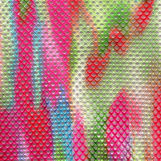 Tie Dyed Cabaret Big Hole Net Fabrics