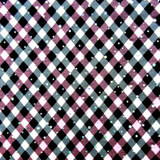 Rhombus Rhombus Shape Print Spandex Fabric