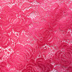 Premium Delicate Floral Pattern Lace Fabric