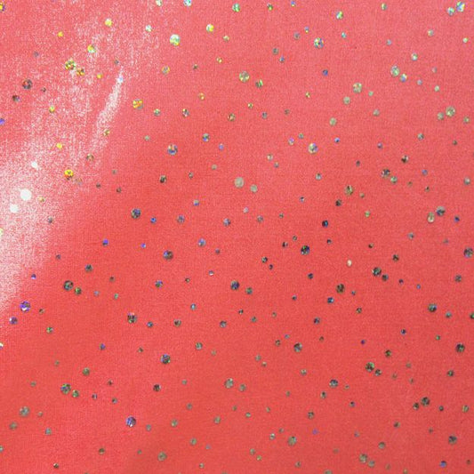 Hologram Reflective Stretch Fabric - 95% Polyester 5% Spandex Performance Material
