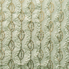 Premium Delicate Floral Pattern Lace Fabric