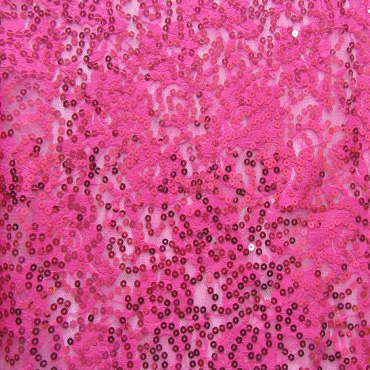Stretch Paisley Lace Fabric