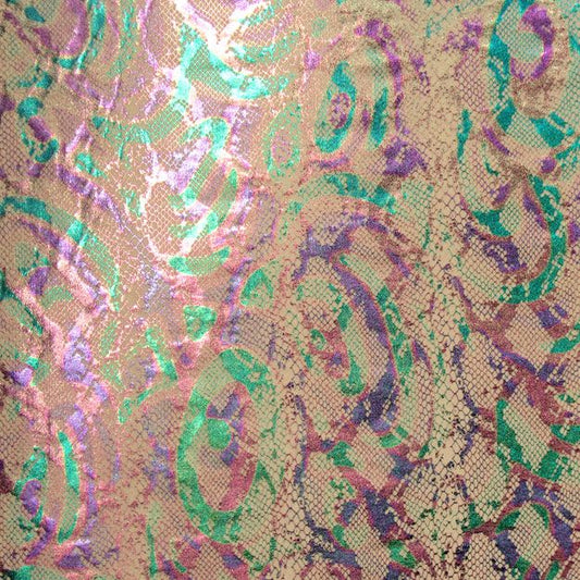 Genuine Python Snake Skin Leather Material