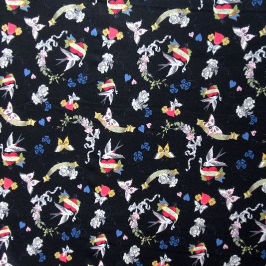 Printed Spandex/Valentines